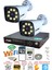 2 Kameralı 5mp Lens 1080P 2mp Color Görüntü 8 Warm LED Gece Görüş Fullhd Güvenlik Kamera 5520W 500GB 1