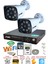 2 Kameralı 5mp Lens 1080P 2mp Color Görüntü 8 Warm LED Gece Görüş Fullhd Güvenlik Kamera 5520W 500GB 2