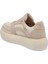 Bej Hakiki Deri Kadın Sneaker - K23S1AY66914-D6P 2