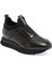 Siyah Deri-Tekstil Erkek Sneaker - E23S1AY56354-A23 1