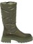 Haki Deri Tekstil Kadın Casual Çizme - K23K1CM67025-T1V 3