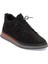 Siyah Hakiki Nubuk Deri Erkek Sneaker - E23S1AY56386-A64 1