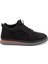 Siyah Hakiki Nubuk Deri Erkek Sneaker - E23S1AY56386-A64 3