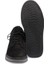 Siyah Hakiki Nubuk Deri Erkek Sneaker - E23S1AY56386-A64 4