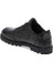 Siyah Hakiki Deri Erkek Sneaker - E23S1AY56505-A41 2