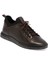 Kahve Deri Erkek Sneaker - E23S1AY56401-A24 1