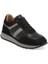 Siyah Hakiki Deri Erkek Sneaker - E23S1AY56496-A23 1