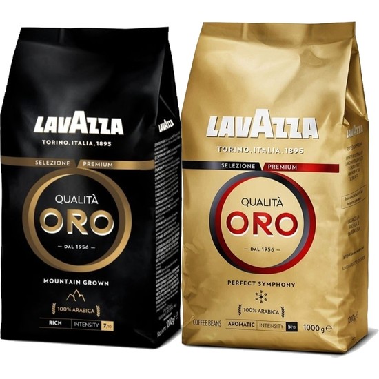 Lavazza Oro Black Kg Ve Lavazza Qualitta Oro Kg Toplam Fiyat