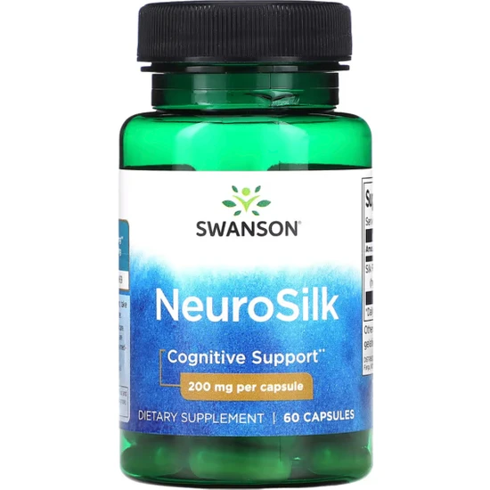 Swanson Neurosilk, 200 mg 60 Kapsül Usa