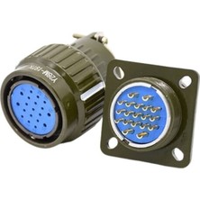 Motorobit Y28M 19 Pin Askeri Tip Konnektör Takımı