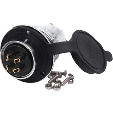 Motorobit DF30 4 Pin 30MM Su Geçirmez Konnektör Takımı
