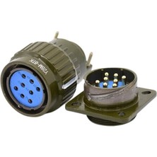 Motorobit Y28M 10 Pin Askeri Tip Konnektör Takımı