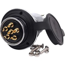 Motorobit DF30 6 Pin 30MM Su Geçirmez Konnektör Takımı
