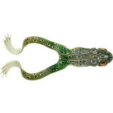 Spro Iris The Frog 10CM Silikon Yem Uv Natural Gre