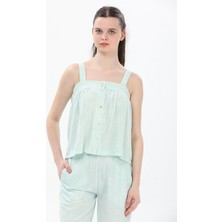 United Colors Of Benetton W20416 Retro Kadın Pijama Üstü