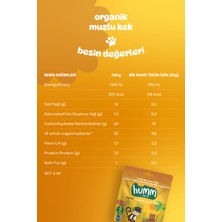 Humm Organic - Organik Glutensiz Vegan Muzlu Kek - 30g