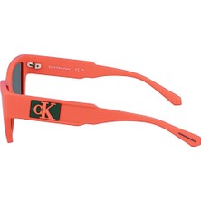 Calvin Klein Ckj 23624S 620 54 Kadın Cat Eye Mat Kırmızı Kemik Güneş Gözlüğü