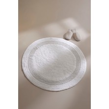 İrya Puffed %100 Pamuk Banyo Paspası Ekru 100x100