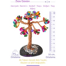 Tesbih Atölyesi Sertifikalı Gerçek Multicolor Sedef  Taşı Ağaç - Akik Plakalı