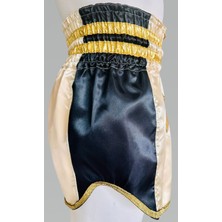 Whiteface Muay Thai Elite Şort (Bej-Siyah)