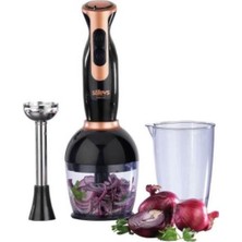 Stilevs Mago Plus Siyah-Bakır El Blender Seti