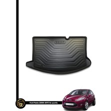 Gold Ford Fiesta 2017 ve Sonrası Sparing Araca Özel Tam Uyumlu Bagaj Havuzu