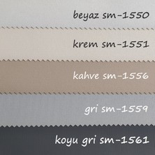 İpek Home Collection Stor Perde Focus Blackout ( Karartma ) Exclusive Serisi 3 Katmanlı, Ithal