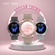 Spovan Papillon Crown Amoled Sesli Görüşme Kadın Akıllı Saat