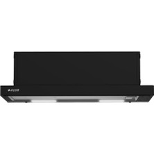 Arçelik P 171 Ts Sürgülü Aspiratör Siyah 300 m³/h Maksimum Emiş Özellikli 60 cm Genişlik