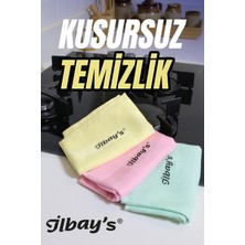 İlbay's 6 Adet Mikrofiber Temizlik Bezi 40X60 CM (2 PAKET X 3'LÜ)