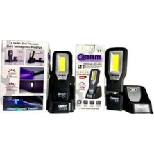 Lieber German Ultraviyole LED Lamba Ultra Güçlü Fener Minimum 12 Saat Pil Ömrü 550 Lumens