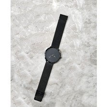 Newera Watch Hasır Kordon Siyah Erkek Kol Saati EH360097