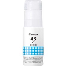 Canon GI-43C Mavi Orijinal Mürekkep Şişe 60ML