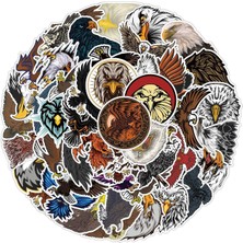 Giftmoda 25'li Su Geçirmez Opak Sticker Seri : 12