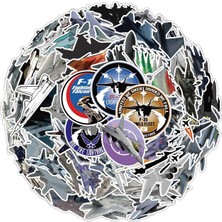 Giftmoda 25'li Su Geçirmez Opak Sticker Seri : 15