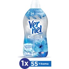 Vernel Max Konsantre Çamaşır Yumuşatıcısı 1320ml (55 Yıkama) Buz Serinliği