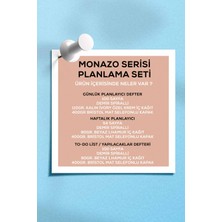 Apeirona Planlama Seti 3 Ayrı Özel Ürün Günlük Planlayıcı + Haftalık Planlayıcı + To-Do List