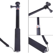 Ganbao Monopod Tripod Teleskopik Uzatılabilir Kutup El Tripod Bağlama Aparatı Selfie Sopa Gopro Hero 2/3 Eylem Video Kamera (Yurt Dışından)