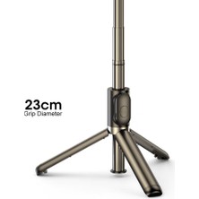 Ganbao Beyaz Yeni Bluetooth Uyumlu Selfie Sopa Tripod Telefon Monopod Kablosuz Katlanabilir El Deklanşör Uzaktan Kumanda Uzatılabilir (Yurt Dışından)