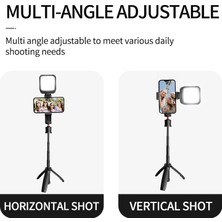 Ganbao Gopro Mini Selfie Sopa Tripod Masa Standı Gopro Kahraman 11 10 9 INSTA360 Djı ile Top Kafa Uzatılabilir Kolu Monopodlar (Yurt Dışından)