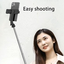 Ganbao Cep Telefonu Tripod Uzatılabilir Akış Kamera Tripod Kablosuz Uzaktan Telefon Tripod Dolgu Işığı Deklanşör Grup Selfie'ler Canlı Akış (Yurt Dışından)