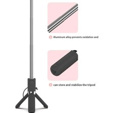 Ganbao Cep Telefonu Tripod Uzatılabilir Akış Kamera Tripod Kablosuz Uzaktan Telefon Tripod Dolgu Işığı Deklanşör Grup Selfie'ler Canlı Akış (Yurt Dışından)