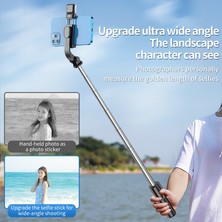 Ganbao Yeşil Işıklı Canlı Yayın Braketi Kablosuz Bluetooth Mini Tripod Genişletilebilir Monopod Yatay ve Dikey Çekim Tripod Monopod Tripod (Yurt Dışından)