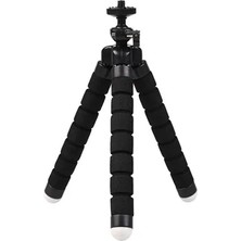 Ganbao Siyah Tripod Tripod Braketi Cep Telefonu Tutucu Cep Telefonu Kamera Selfie Standı Monopod Kamera Montaj Desteği iPhone Için Fotoğraf Uzaktan Kumanda (Yurt Dışından)