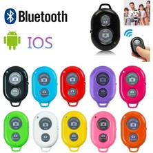 Ganbao Siyah Kablosuz Bluetooth Akıllı Telefon Kamera Selfie Çubuğu Monopod Uyumlu Uzaktan Kumanda Deklanşörü (Yurt Dışından)