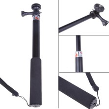 Ganbao Su Geçirmez Monopod Selfie Sopa Tripod Gopro Sopa Için Teleskop Uzatılabilir Baton Selfie El Çubukları Dağı Gopro Hero Için (Yurt Dışından)
