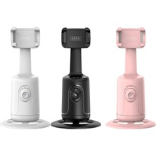 Ganbao Siyah 360 Rotasyon Gimbal Sabitleyici Taşınabilir Tripod Eylem Uzatılabilir Otomatik Yüz Takip Tripod Canlı Fotoğrafçılık Için Akıllı Telefon (Yurt Dışından)