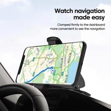 Ganbao B Araç Telefonu Tutucu Evrensel Dashboard Cep Telefonu Montaj Gps Navigasyon Taşınabilir Araç Cep Telefonu Desteği iPhone Samsung Xiaomi Için (Yurt Dışından)