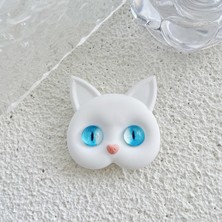 Ganbao Safir Hava Kesesi Telefon Tutucu Griptok Kore Ins Kawaii 3D Kedi Cep Telefonu Parmak Yüzük Iphone Için Kavrama Tok Cep Telefonu Aksesuarları Standı (Yurt Dışından)