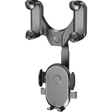 Ganbao Tip 2 Dikiz Aynası Telefon Tutucu Araç Montajlı Telefon ve Gps Tutucu Evrensel Dönen Ayarlanabilir Teleskopik Araç Telefonu Tutucu (Yurt Dışından)